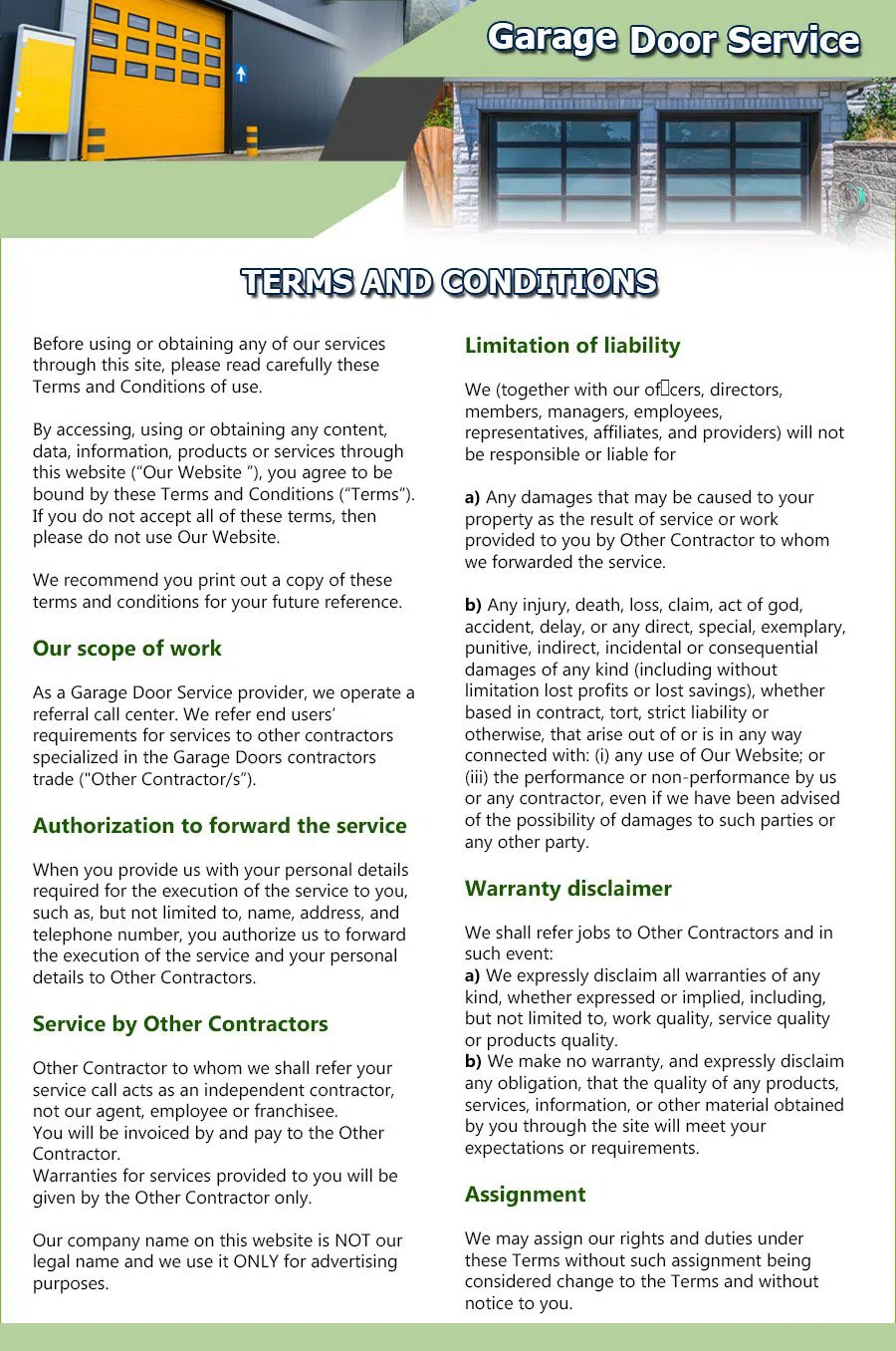 Expert Garage Doors Repair Service Summit, IL 708-300-9594